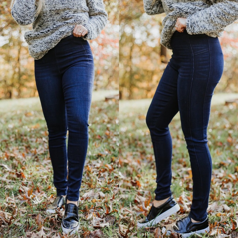 Kancan Juniper Denim Leggings Skinny Fit